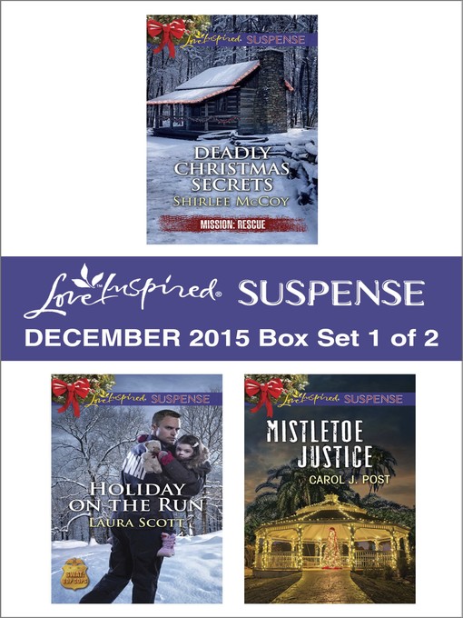 Title details for Love Inspired Suspense December 2015, Box Set 1 of 2 by Shirlee McCoy - Available
